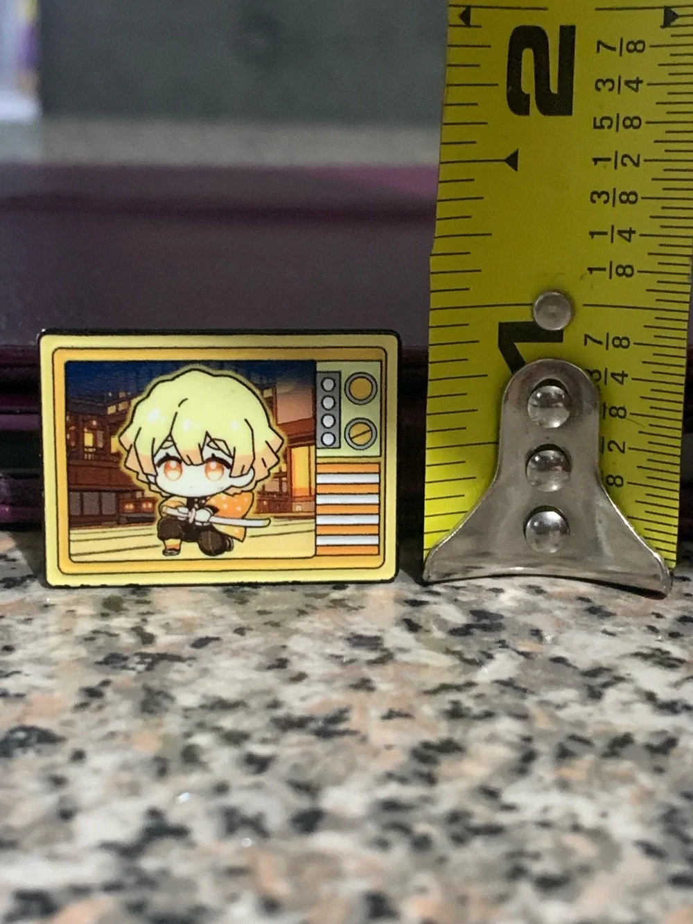 Demon Slayer: Kimetsu no Yaiba Anime TV Frame Enamel Pin
